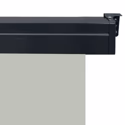vidaXL Balcony Side Awning Outdoor Privacy Screen Patio Garden Screen Sunshade - grey, 145 x 250 cm - Additional view 6