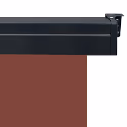 vidaXL Balcony Side Awning Outdoor Privacy Screen Patio Garden Screen Sunshade - brown, 175 x 250 cm - Additional view 6
