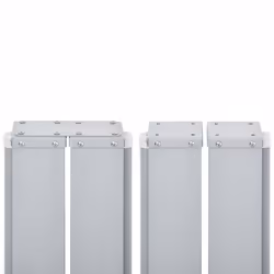 vidaXL Retractable Side Awning Blue 140x600cm Garden Screen Sunshade Shelter - Additional view 7