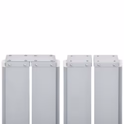 vidaXL Patio Retractable Double Side Awning 170x600cm Cream Sunshade Shelter - Additional view 7