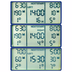 vidaXL Automatic Digital Water Timer with Dual Outlet Hose End Tap Timers - Additional view 5