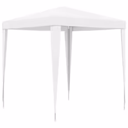 vidaXL Party Tent 2m White Outdoor Garden Canopy Gazebo Pavilion Marquees