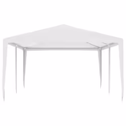 vidaXL Party Tent 6m White Outdoor Garden Canopy Gazebo Pavilion Marquees