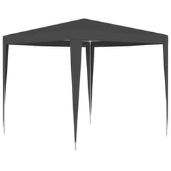 vidaXL Professional Party Tent 2.5m Anthracite Outdoor Garden Canopy Gazebo