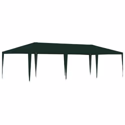 vidaXL Professional Party Tent 9m Green Outdoor Garden Canopy Gazebo Shelter