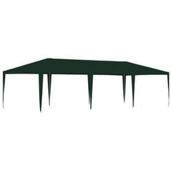 vidaXL Professional Party Tent 9m Green Outdoor Garden Canopy Gazebo Shelter