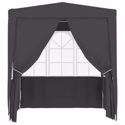 vidaXL Professional Party Tent with Side Walls 2m Anthracite Garden Canopy - Additional view 5