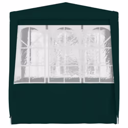 vidaXL Professional Party Tent with Side Walls 2.5x2.5m Green Canopy Gazebo - Additional view 2