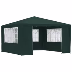 vidaXL Professional Party Tent with Side Walls 4m Green Garden Canopy Gazebo