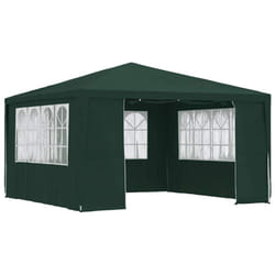 vidaXL Professional Party Tent with Side Walls 4m Green Garden Canopy Gazebo
