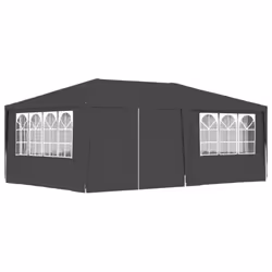 vidaXL Professional Party Tent with Side Walls 6m Anthracite Garden Canopy