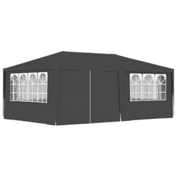 vidaXL Professional Party Tent with Side Walls 6m Anthracite Garden Canopy
