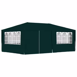 vidaXL Professional Party Tent with Side Walls 6m Green Garden Canopy Gazebo