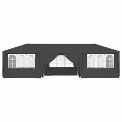 vidaXL Professional Party Tent with Side Walls 9m Anthracite Garden Canopy