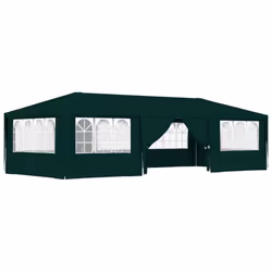 vidaXL Professional Party Tent with Side Walls 9m Green Garden Canopy Gazebo - Additional view 2