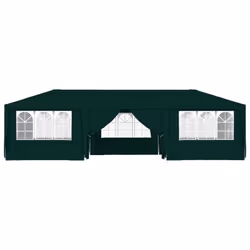 vidaXL Professional Party Tent with Side Walls 9m Green Garden Canopy Gazebo - Additional view 3