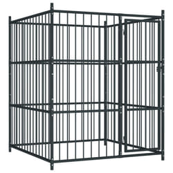 vidaXL Outdoor Dog Kennel with Roof Animal Shelter Garden Pen House Pet Cage
