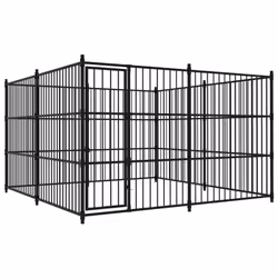 vidaXL Outdoor Dog Kennel 300x300x185cm Garden Pet House Playpen Exercise Cage