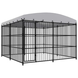 vidaXL Outdoor Dog Kennel 300x300x210cm Roof Pet House Outdoor Exercise Cage