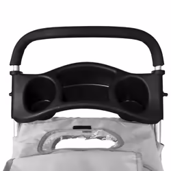vidaXL Folding Pet Stroller Dog/Cat Travel Carrier Grey Cat Carrier Trailer