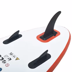 vidaXL Stand Up Paddle Board Set Sup Board Surfboard Inflatable Red and White - Additional view 4
