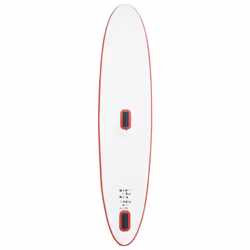 vidaXL Inflatable Stand Up Paddleboard with Sail Set Red and White Board Set - Additional view 5