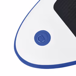 vidaXL Inflatable Stand Up Paddleboard with Sail Set Blue and White Board Set - Additional view 7