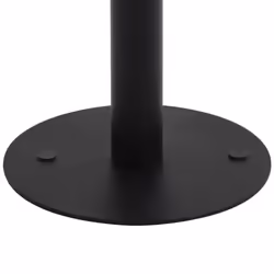vidaXL Bistro Table Light Brown 40cm MDF Coffee Bar Dinner Dining Desk Stand