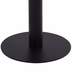 vidaXL Bistro Table Light Brown 50cm MDF Coffee Bar Dinner Dining Desk Stand - Additional view 4