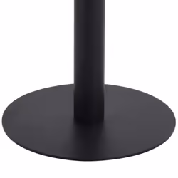 vidaXL Bistro Table Light Brown 60cm MDF Coffee Bar Dinner Dining Desk Stand