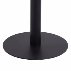 vidaXL Bistro Table Dark Brown 80cm MDF Coffee Bar Dinner Dining Desk Stand - Additional view 4