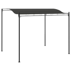 vidaXL Sunshade Awning 3x2.4m Anthracite Outdoor Garden Canopy Gazebo Cover