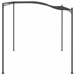vidaXL Sunshade Awning 3x2.4m Anthracite Outdoor Garden Canopy Gazebo Cover
