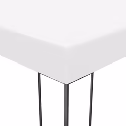 vidaXL Gazebo Marquee 6m White Outdoor Canopy Shelter Tent Awning Sunshade - Additional view 5