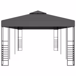vidaXL Gazebo Marquee 3x6m Anthracite Outdoor Canopy Shelter Awning Sunshade