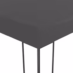 vidaXL Gazebo Marquee 3x6m Anthracite Outdoor Canopy Shelter Awning Sunshade - Additional view 4