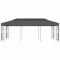 vidaXL Gazebo 3x6m Anthracite Outdoor Patio Garden Canopy Shelters Pavilion