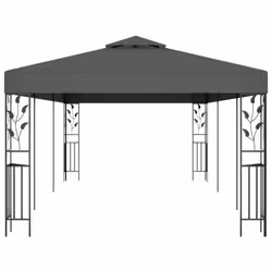 vidaXL Gazebo 3x6m Anthracite Outdoor Patio Garden Canopy Shelters Pavilion
