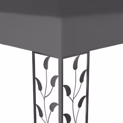 vidaXL Gazebo 3x6m Anthracite Outdoor Patio Garden Canopy Shelters Pavilion - Additional view 4