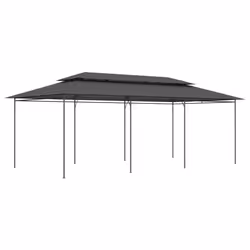 vidaXL Gazebo Anthracite Outdoor Patio Garden Canopy Shelters Pavilion Tents