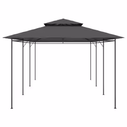 vidaXL Gazebo Anthracite Outdoor Patio Garden Canopy Shelters Pavilion Tents - Additional view 4