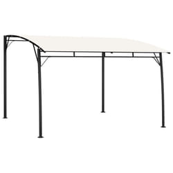vidaXL Garden Sunshade Awning 3x3x2.55m Cream Outdoor Patio Sun Shelter Tent