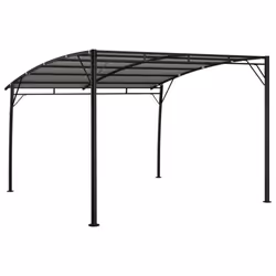 vidaXL Garden Sunshade Awning 3x3x2.55m Cream Outdoor Patio Sun Shelter Tent