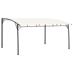 vidaXL Garden Sunshade Awning 4x3x2.55m Cream Outdoor Patio Sun Shelter Tent