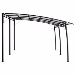 vidaXL Garden Sunshade Awning 6x3x2.55 m Cream