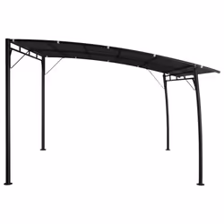 vidaXL Garden Sunshade Awning 3x3x2.55 m Anthracite