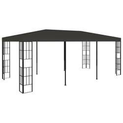 vidaXL Gazebo Anthracite Sturdy Stable Outdoor Patio Canopy Shelter Party Tent