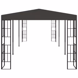vidaXL Gazebo Anthracite Sturdy Stable Outdoor Patio Canopy Shelter Party Tent - Additional view 4