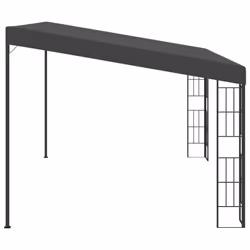 Wall-mounted Gazebo 3x4 m Anthracite Fabric - Additional view 2