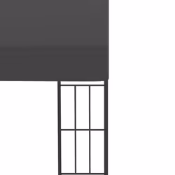 Wall-mounted Gazebo 3x4 m Anthracite Fabric - Additional view 3